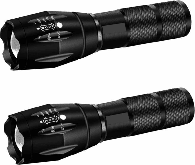 Tactical Flashlight (2 Pack)